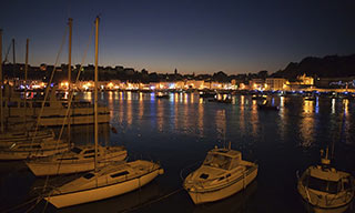 Audierne de nuit 