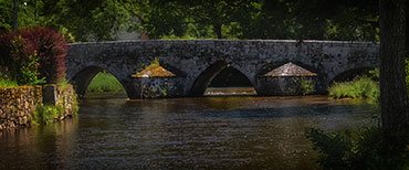 Le pont Roby à Felletin - 15ème siècle