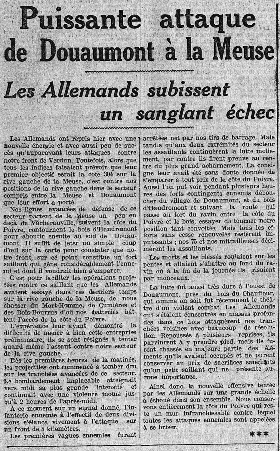 16 octobre 1916