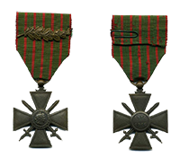 Croix de guerre avec palme