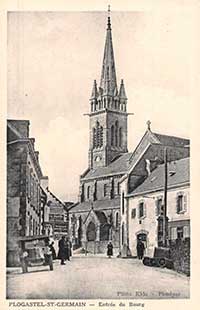Plogastel Saint-Germain début 19ème siècle