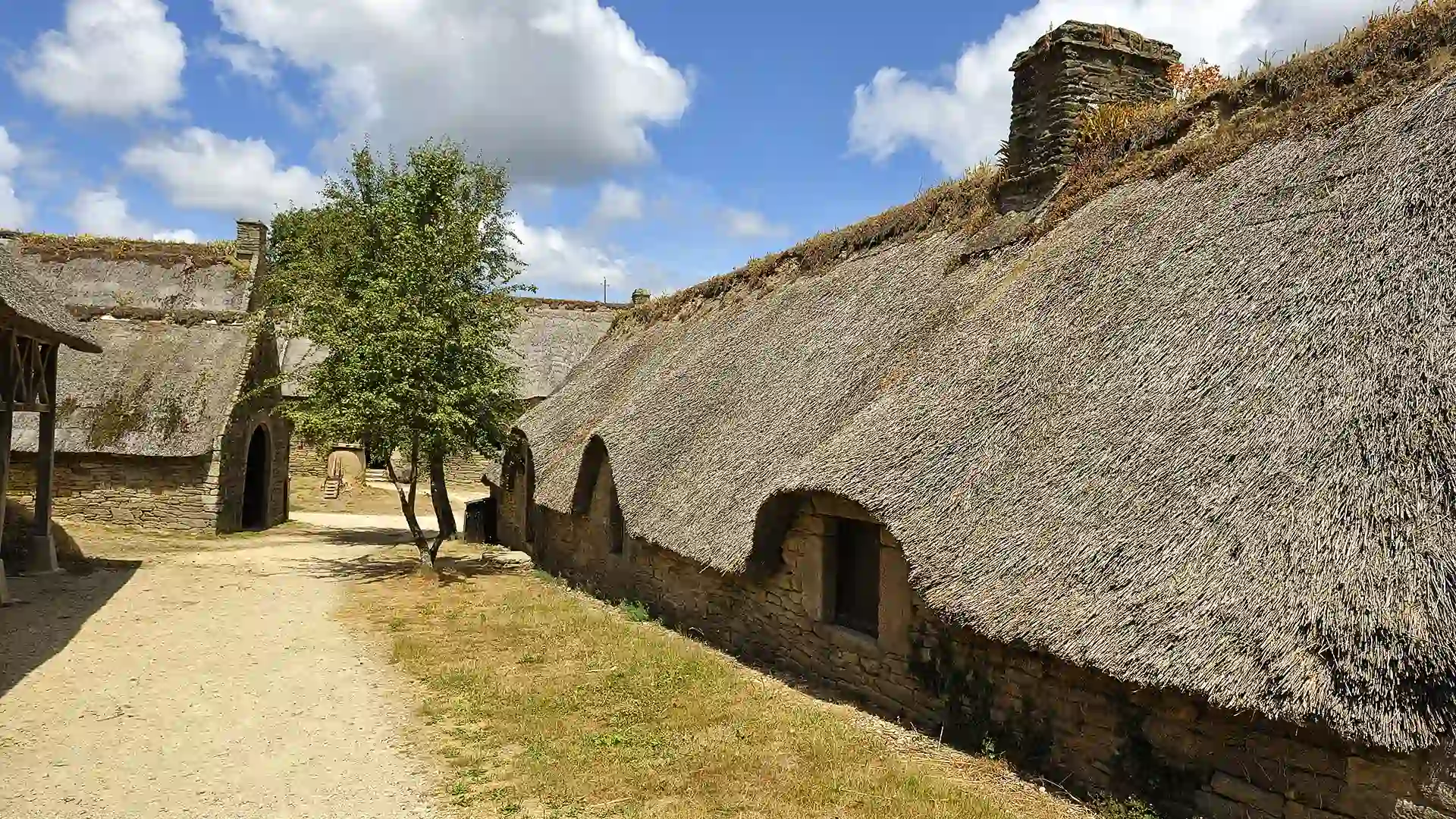 La vie quotidienne au 19ème siècle en Bretagne - Village de Poul Fetan, Moulins de Kerouat à Commana