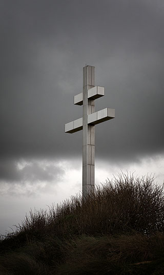 La Croix de Lorraine à Juno Beach